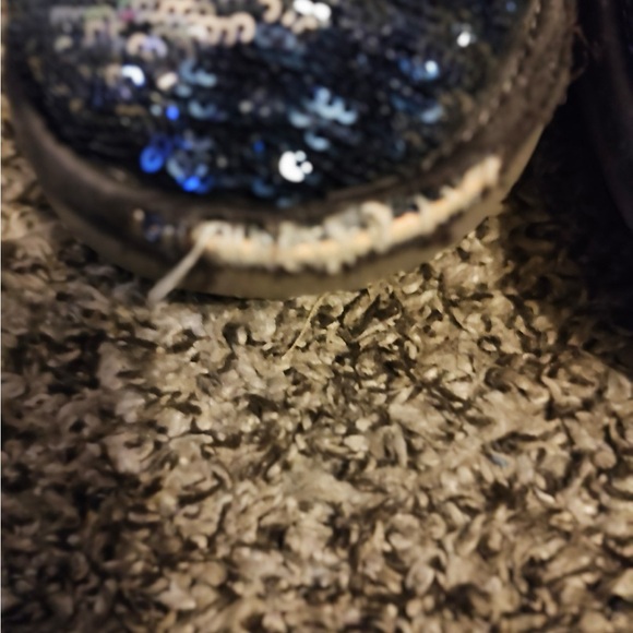 UGG Sparkly Blue and Silver Boots - Picture 4 of 5